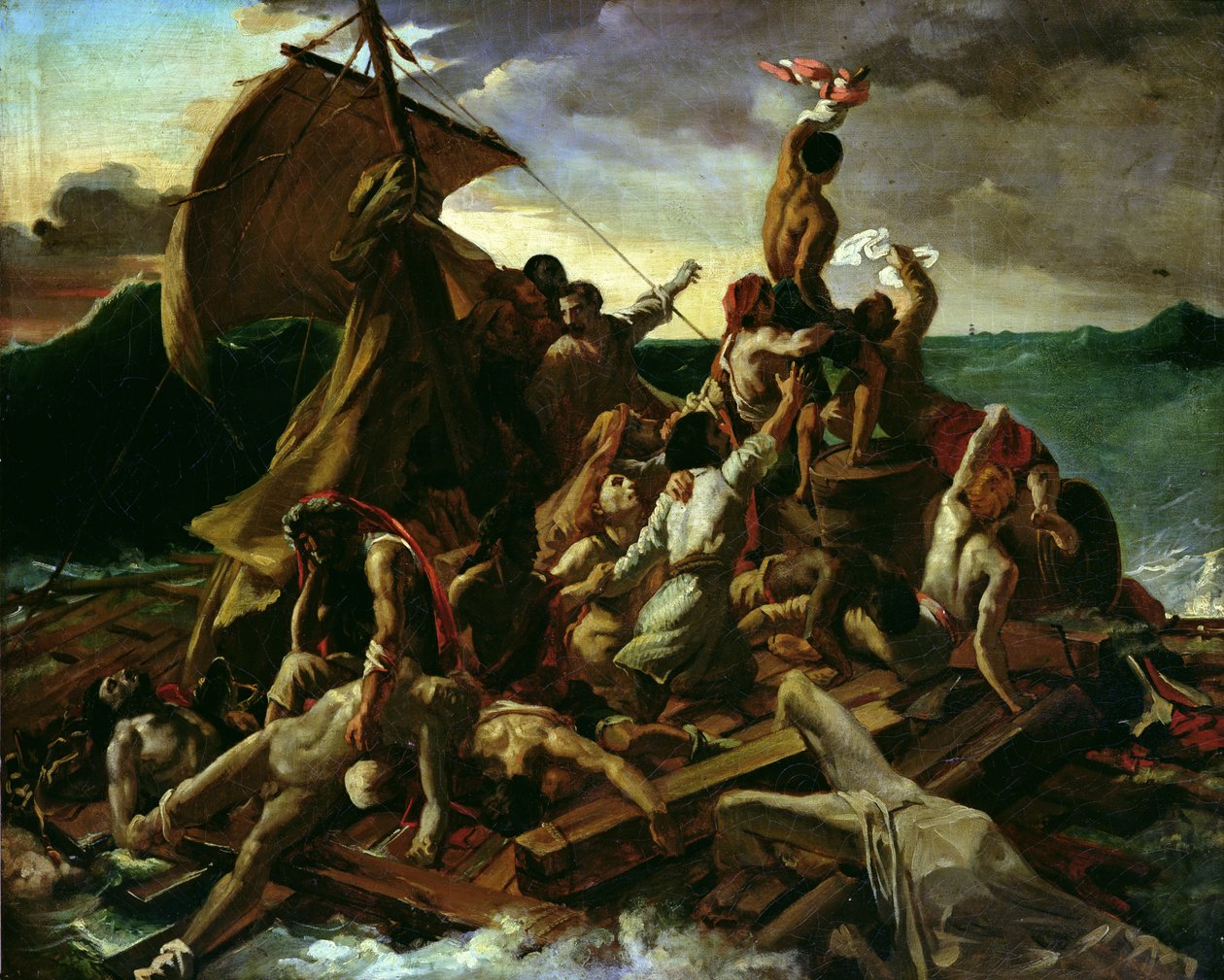 Medusan lautta tekijältä Theodore Gericault
