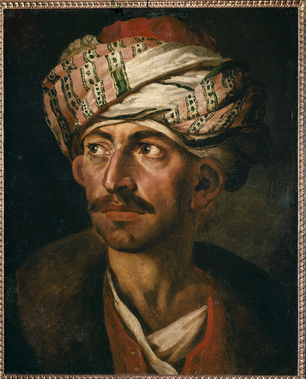 Orientalin johtaja (öljy kankaalle tekijältä Theodore Gericault