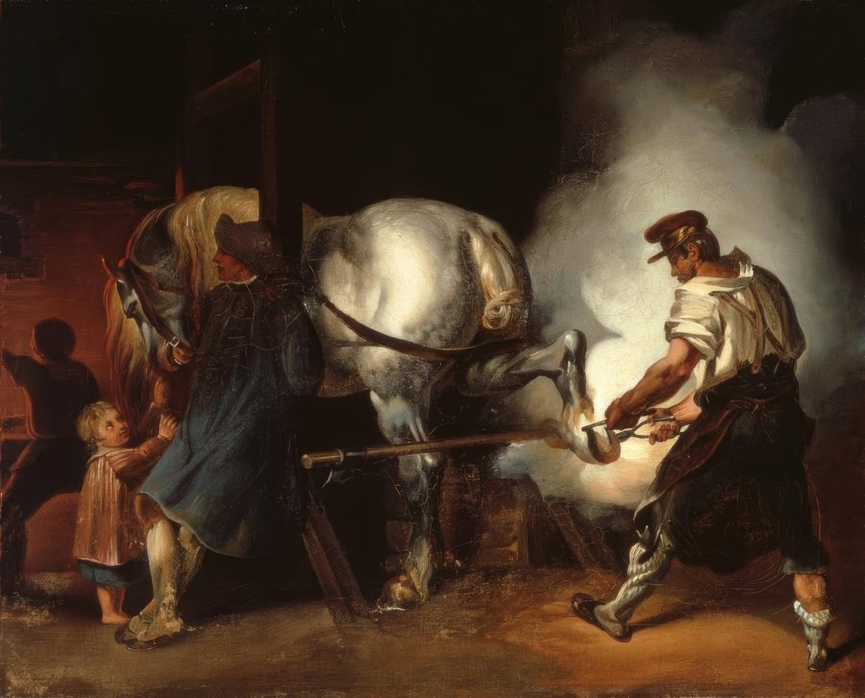 Le maréchalferrant tekijältä Theodore Gericault