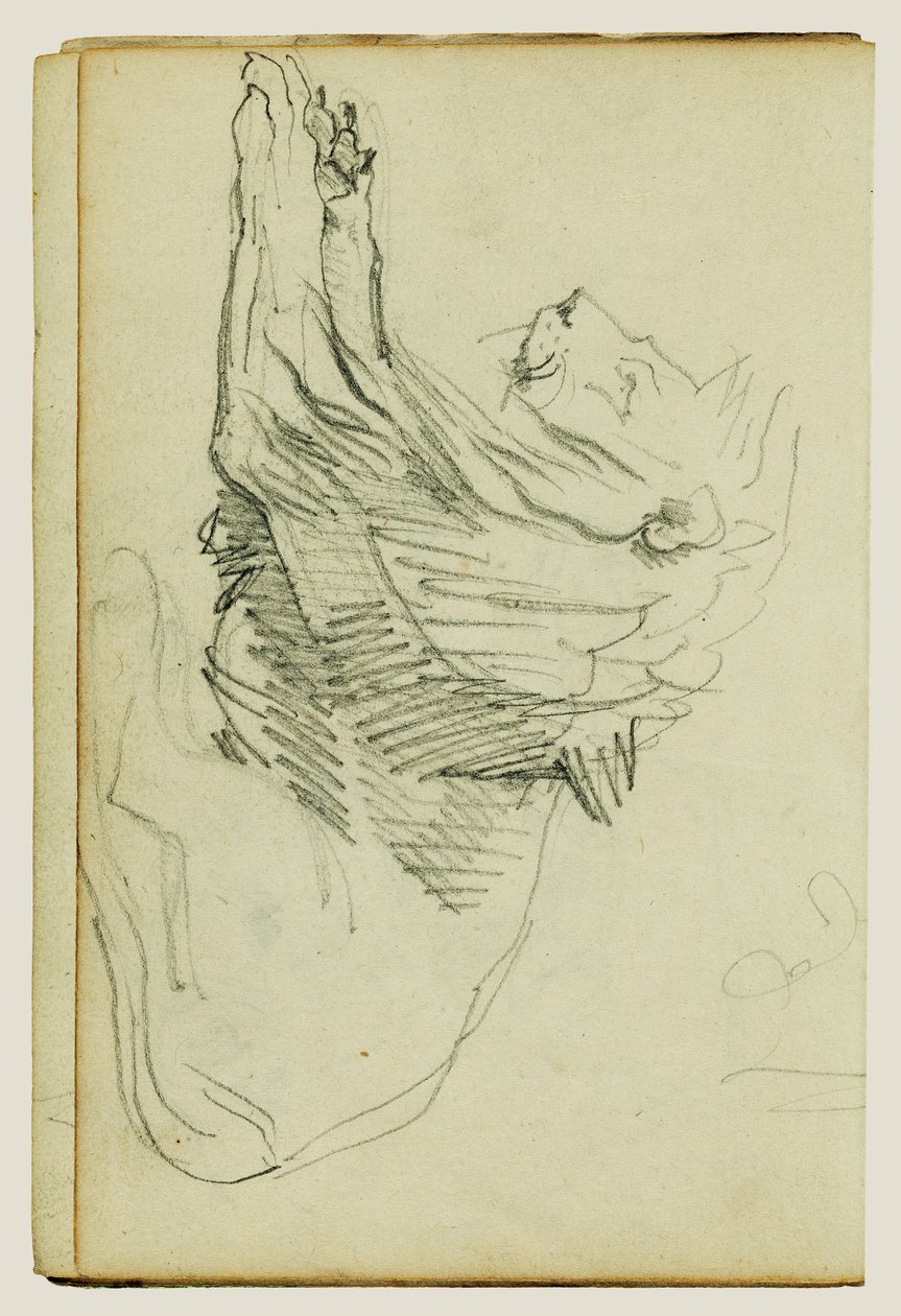 Istuva leijona tekijältä Theodore Gericault