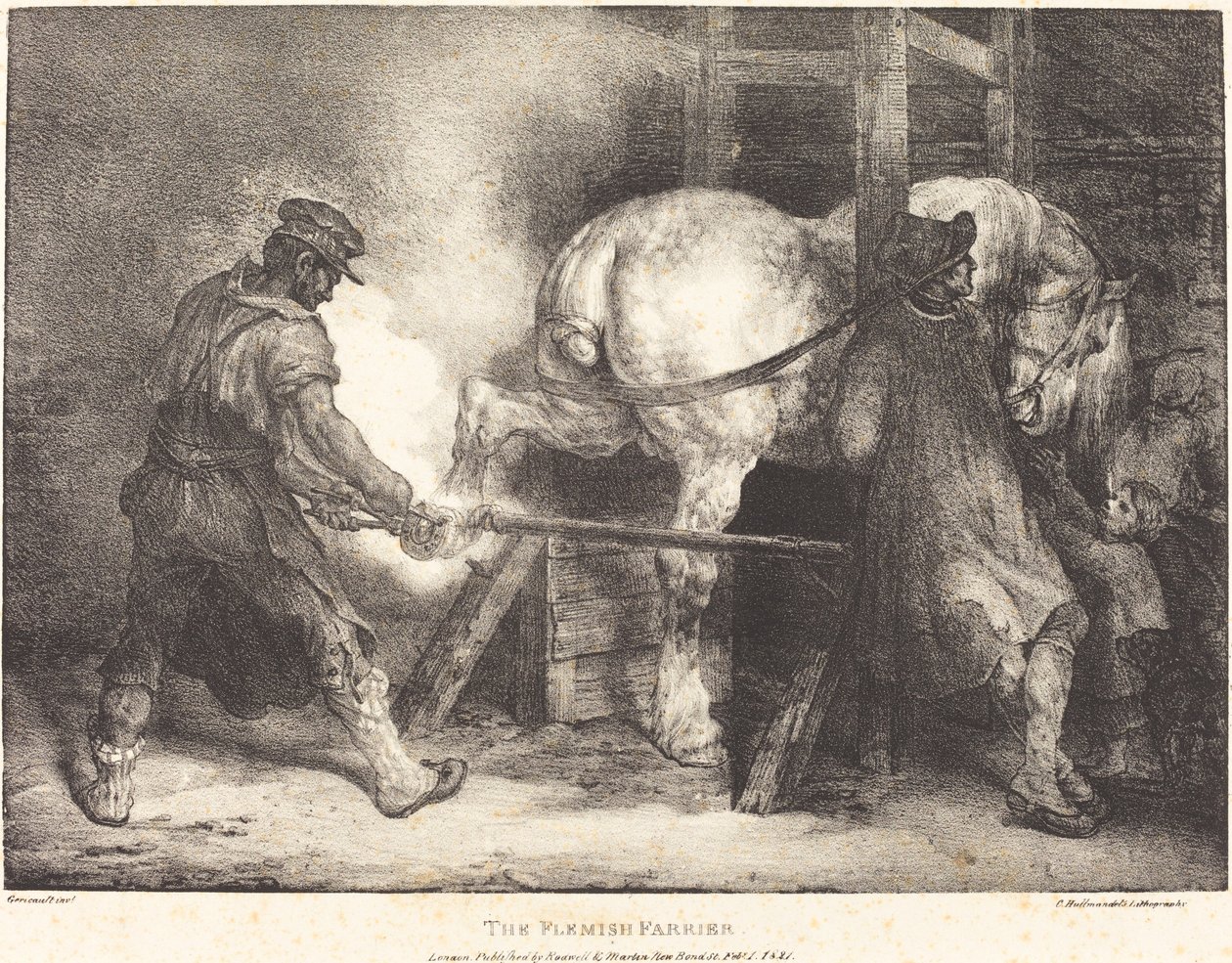 Flanderin Farrier tekijältä Theodore Gericault