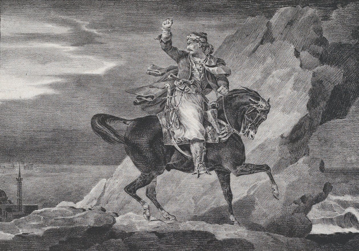 Giaour, 1820. tekijältä Theodore Gericault