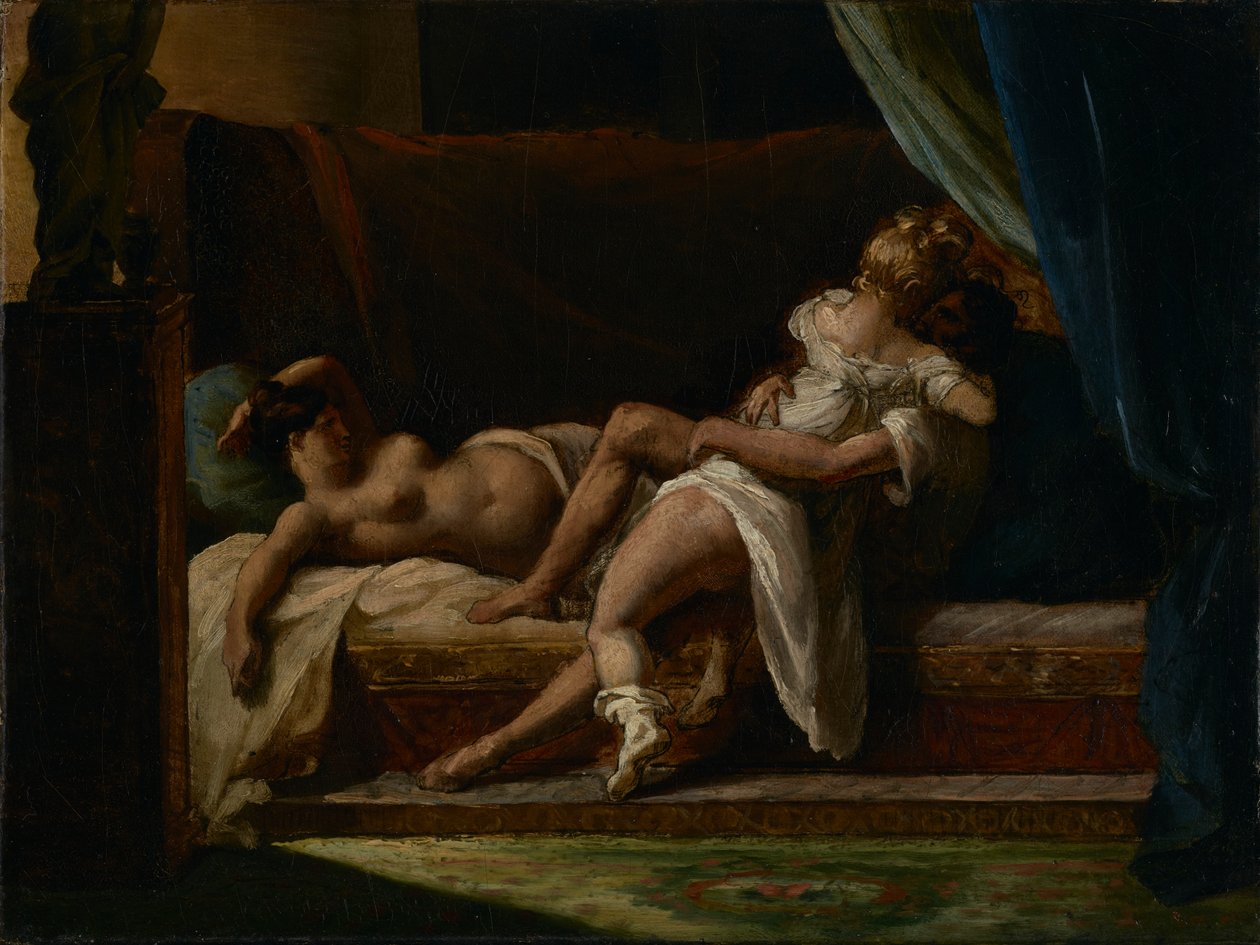 Kolme rakastajaa, 1817-20 tekijältä Theodore Gericault