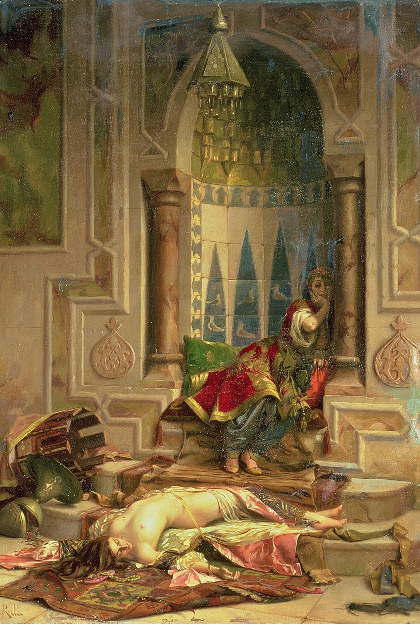 "Ah! Mustasukkainen mustasukkaisten joukossa!" tekijältä Theodore Jacques Ralli