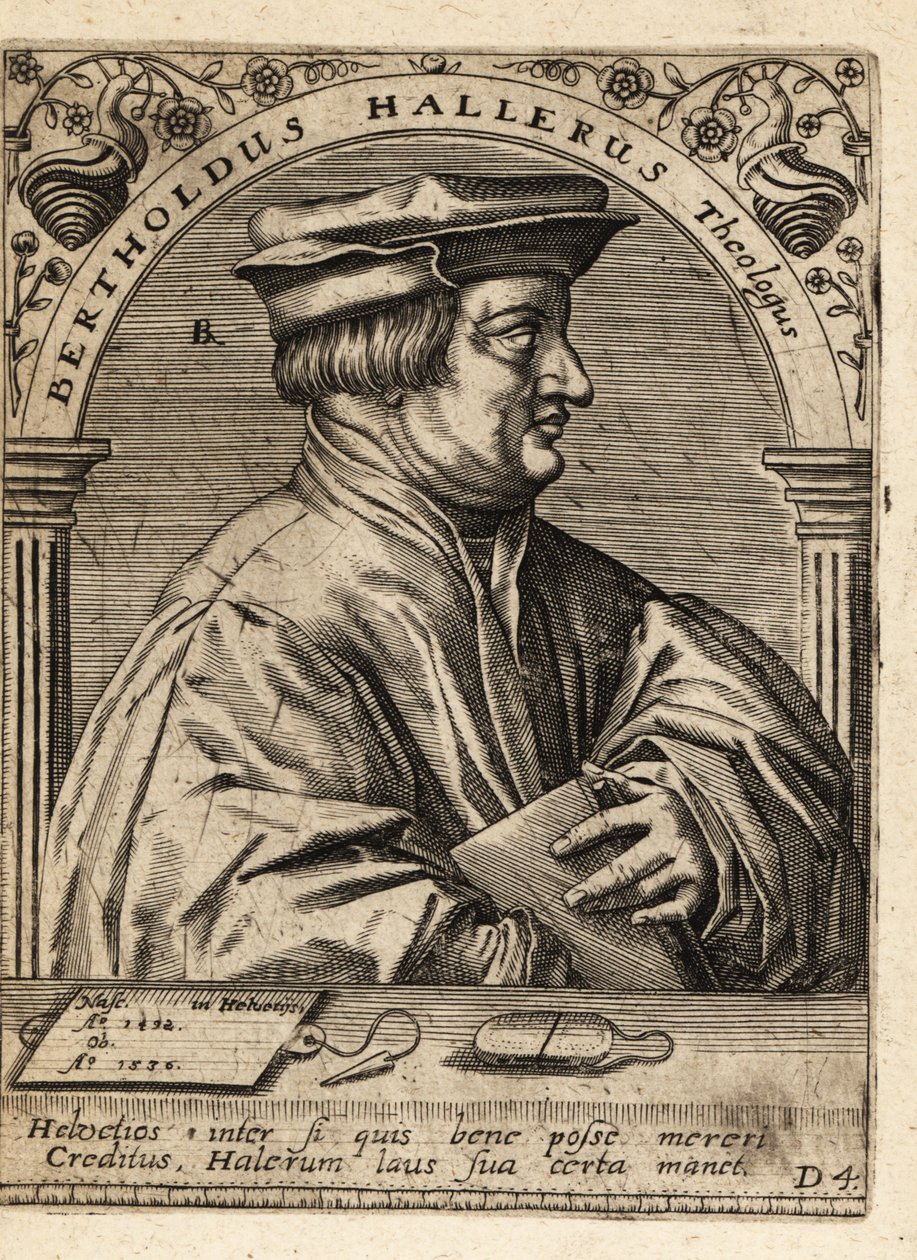 Berchtold Haller tekijältä Theodore de Bry