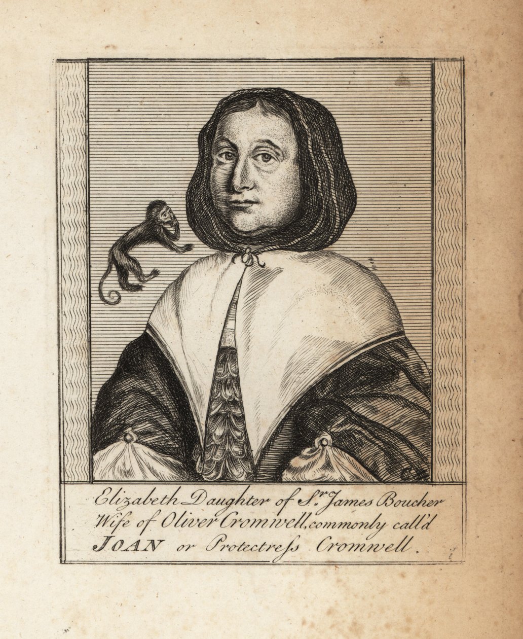 Elizabeth Cromwell tekijältä Theodore de Bry
