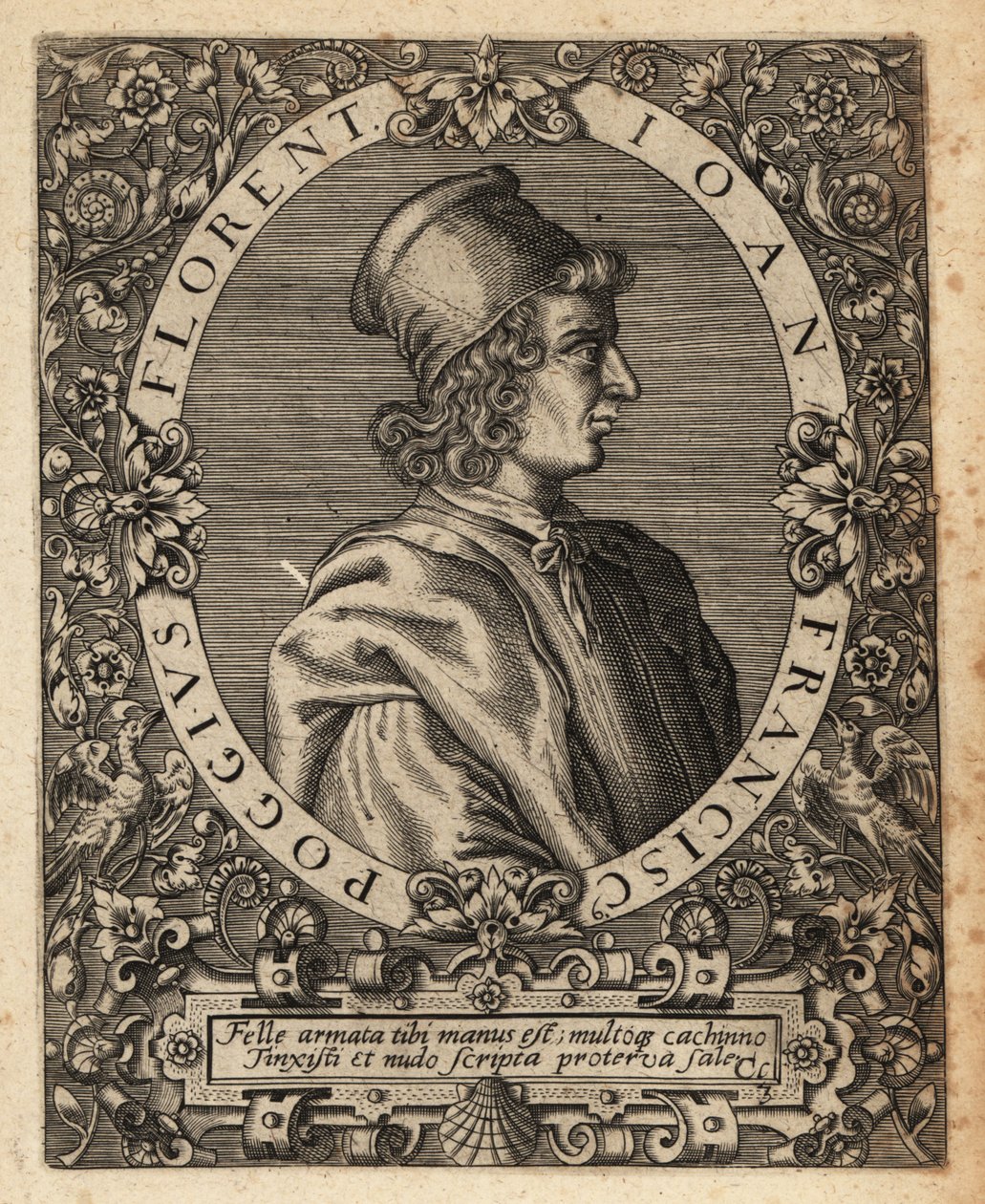 Gian Francesco Poggio Bracciolini tekijältä Theodore de Bry