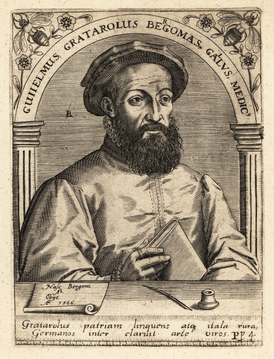 Guglielmo Gratarolo tekijältä Theodore de Bry