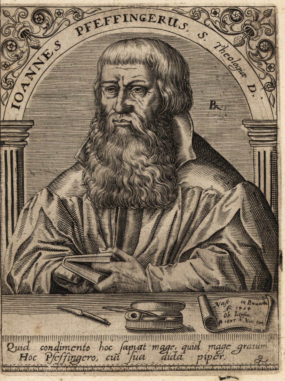 Johann Pfeffinger tekijältä Theodore de Bry