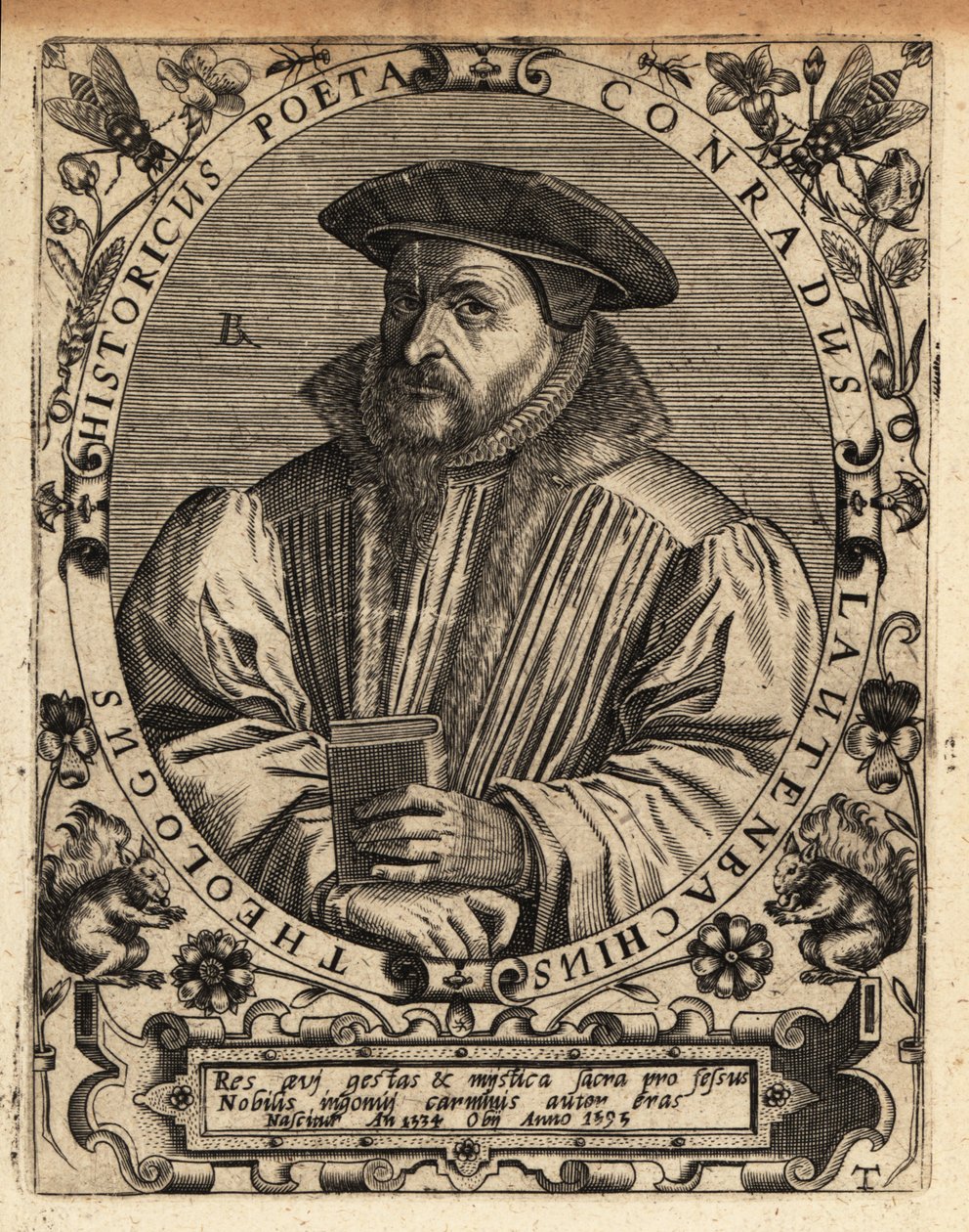 Konrad Lautenbach tekijältä Theodore de Bry