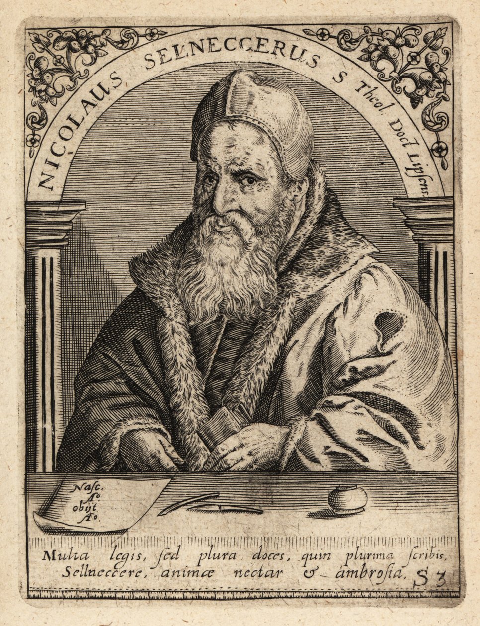 Nikolaus Selnecker tekijältä Theodore de Bry