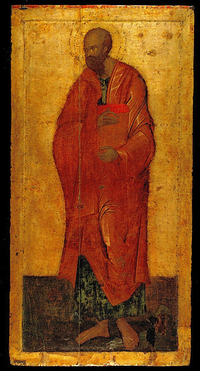 Apostoli Paavali (tempera puulla) tekijältä Theophanes the Greek