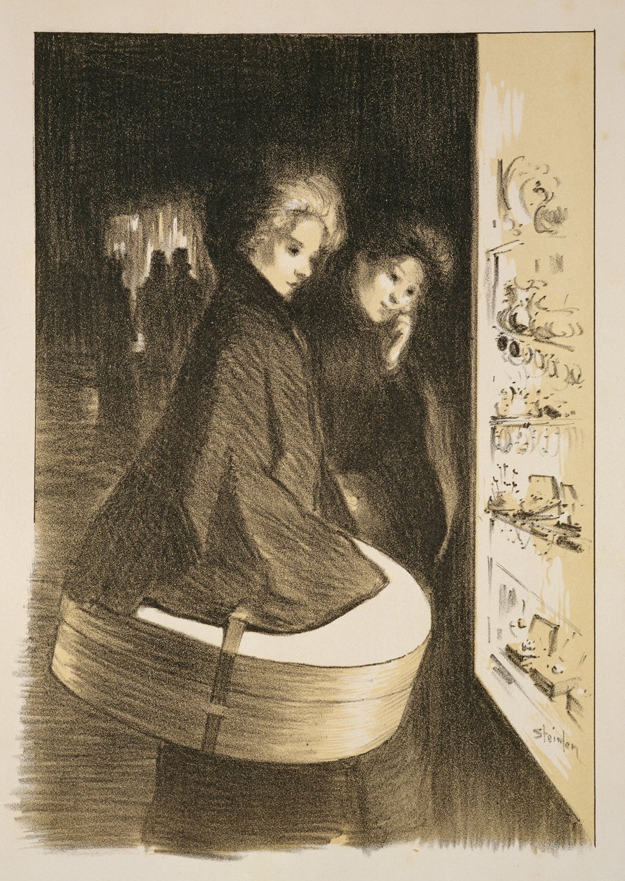 Alkuperäinen piirros "The Masters of the Poster" -julkaisulle tekijältä Théophile Alexandre Steinlen