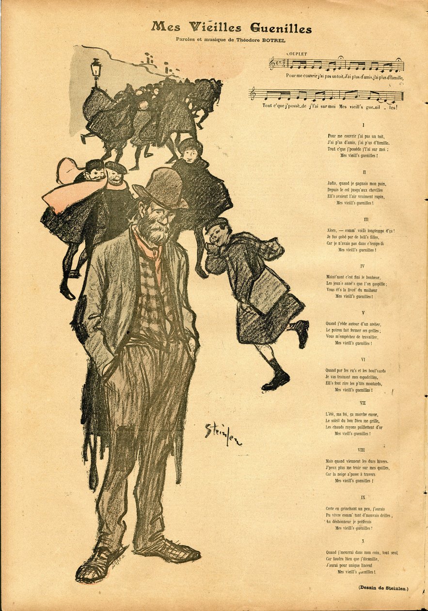 Gil Blas tekijältä Théophile Alexandre Steinlen