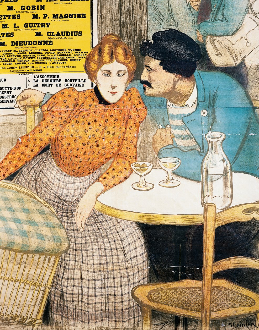Hämmästyttävä tekijältä Théophile Alexandre Steinlen