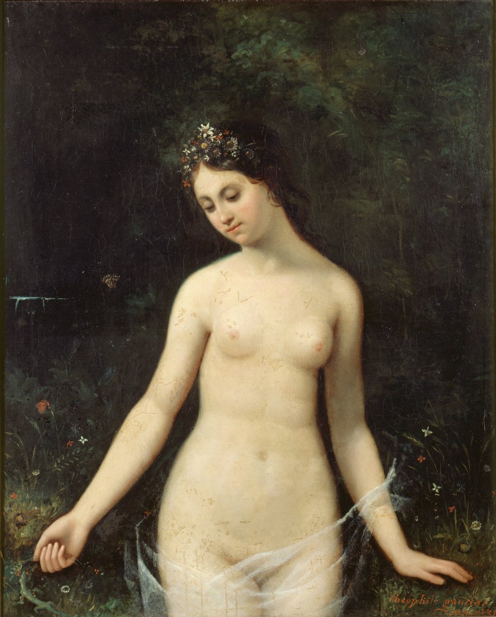Alaston nuori nainen, 1831. tekijältä Theophile Gautier