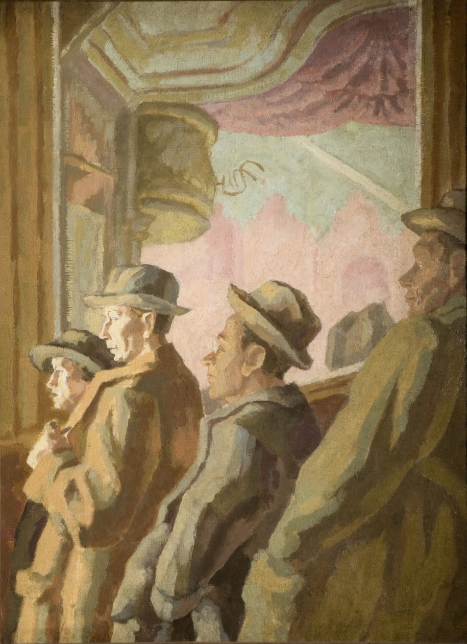 Musiikkitalon yleisö, 1945. tekijältä Therese Lessore