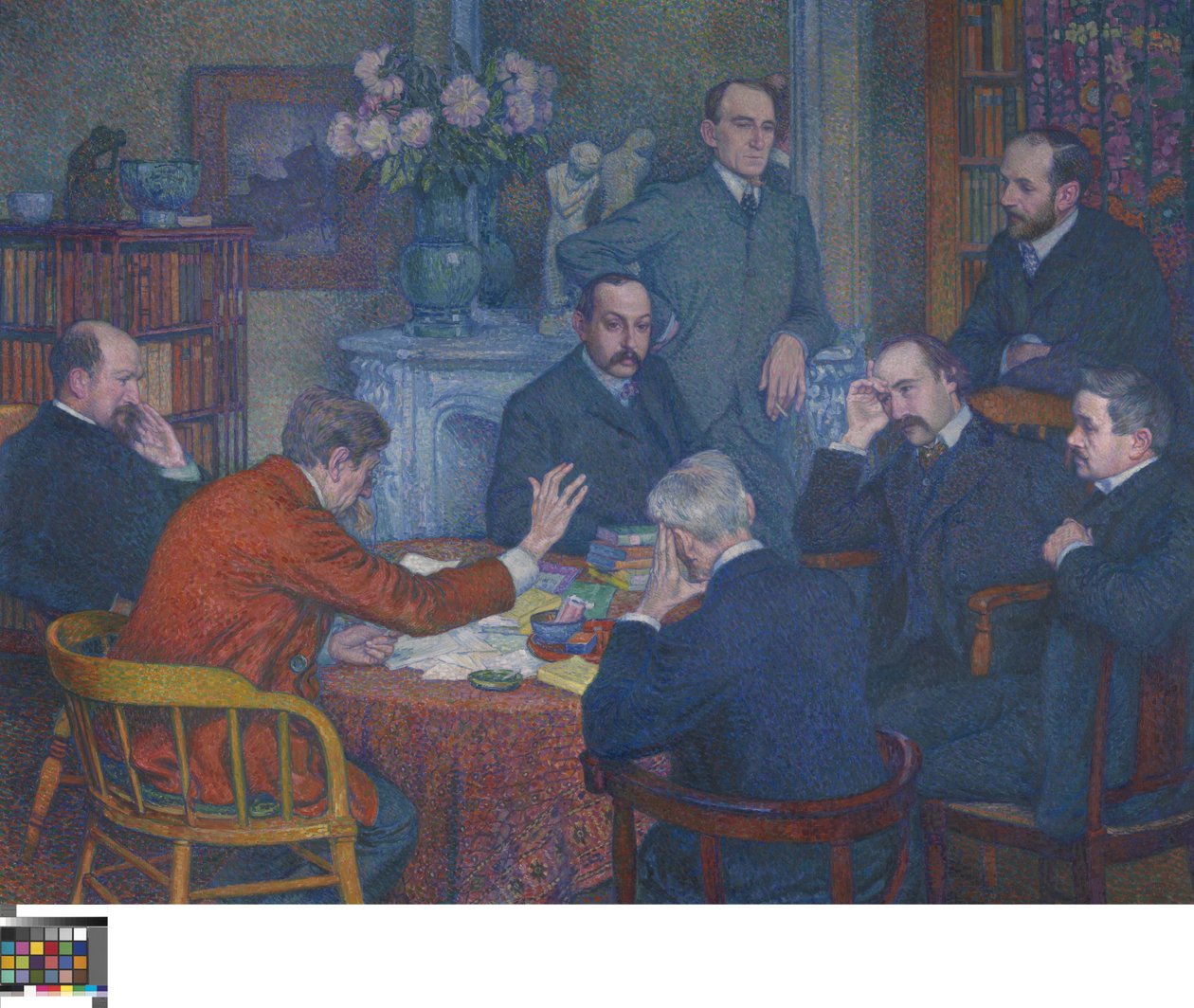 Emile Verhaerenin lukeminen tekijältä Théo van Rysselberghe