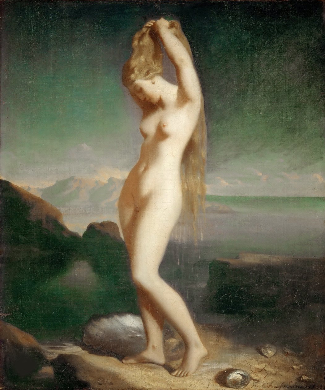Venus Anadyomene, 1838. tekijältä Théodore Chassériau