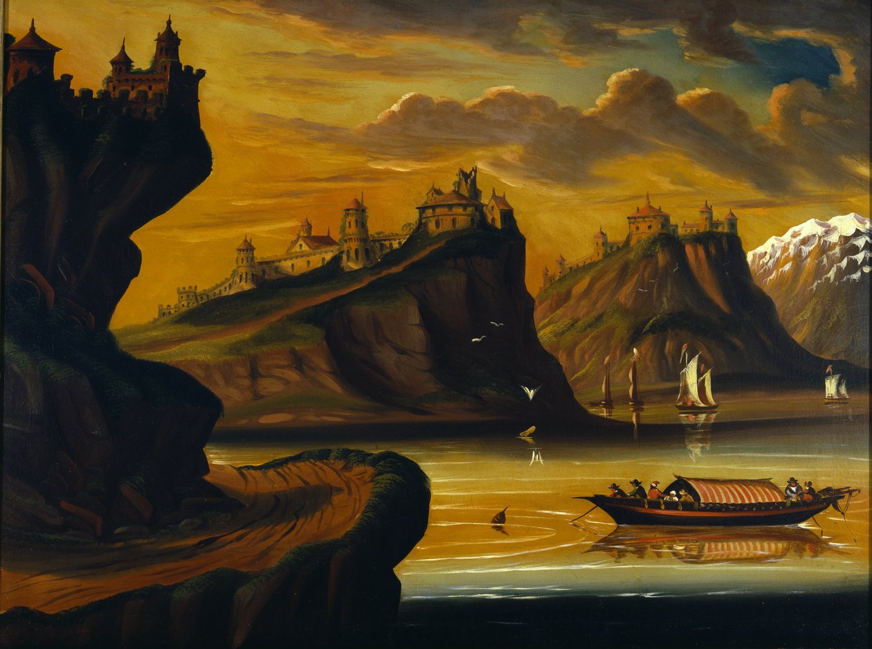 Reinin linnat, n. 1845-1860 tekijältä Thomas Chambers