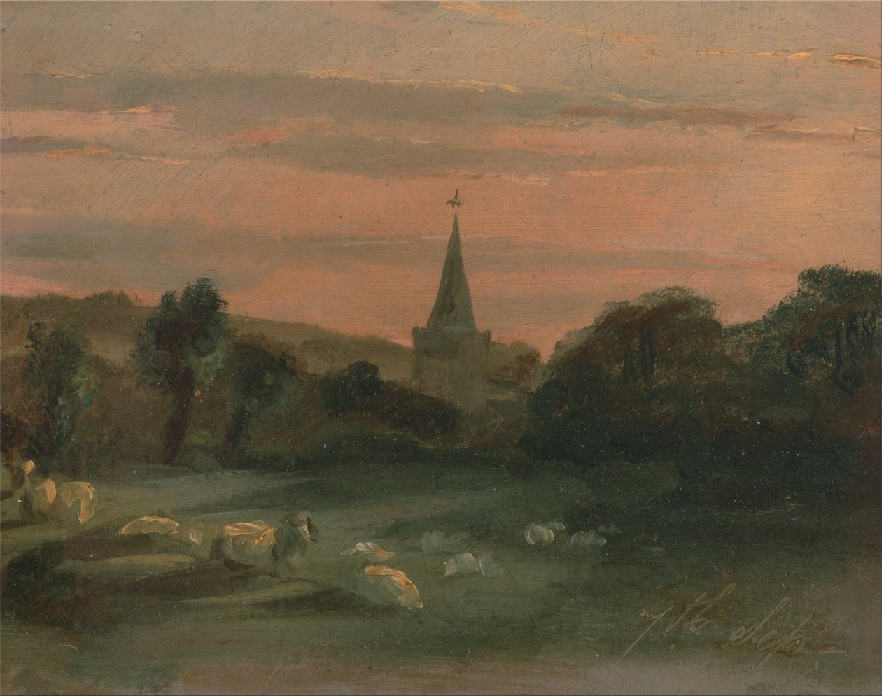 Stoke Pogesin kirkko (recto) tekijältä Thomas Churchyard