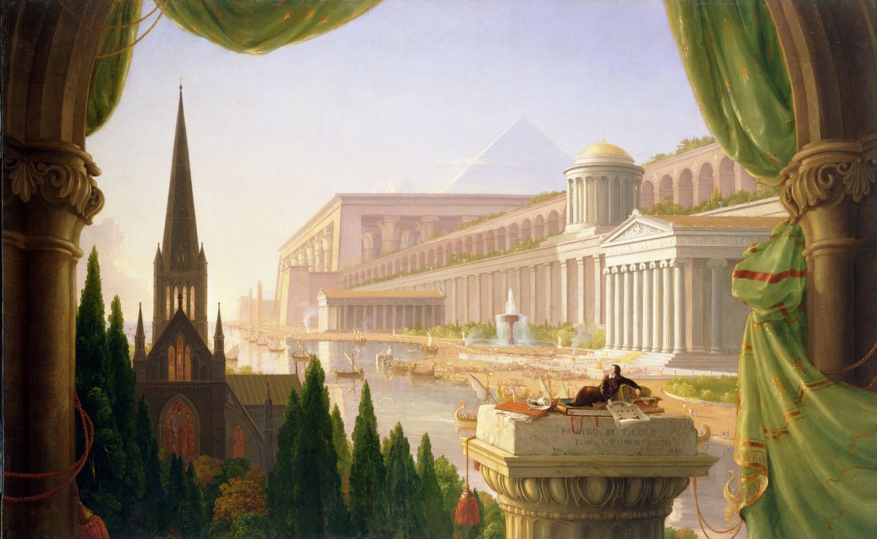 Arkkitehdit unelmoivat tekijältä Thomas Cole