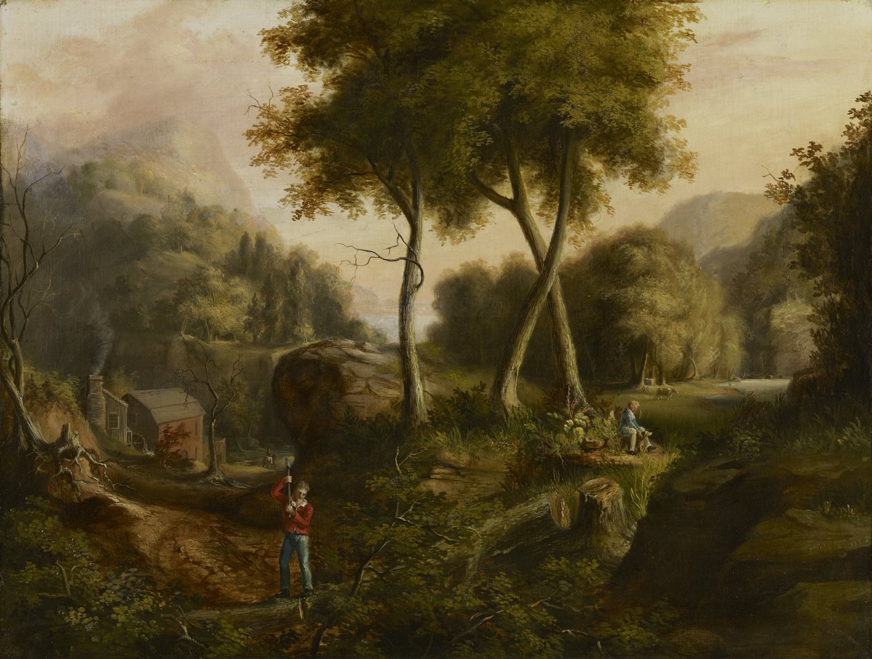 Maisema tekijältä Thomas Cole
