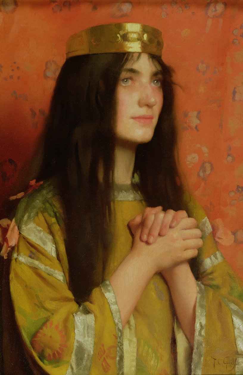 La Reine Clothilde tekijältä Thomas Cooper Gotch