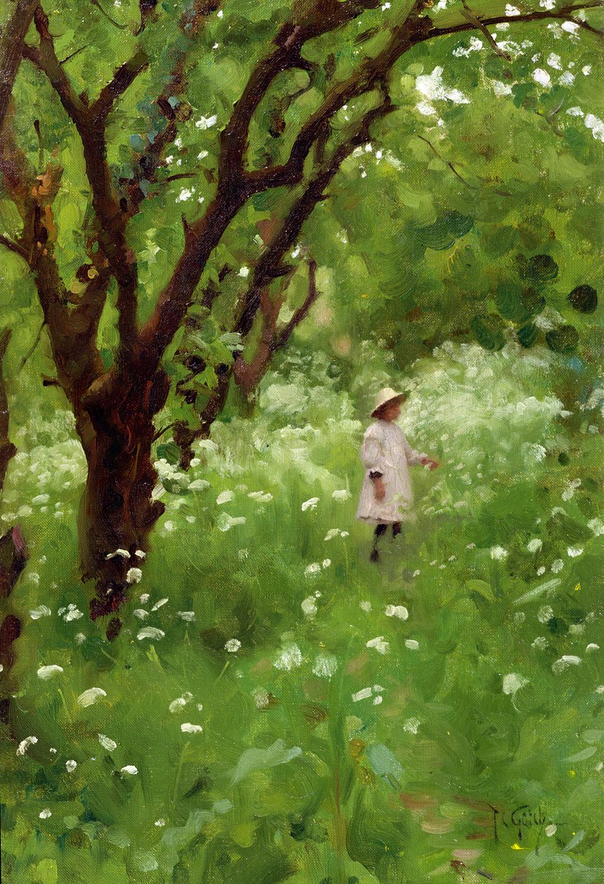 Orchard tekijältä Thomas Cooper Gotch