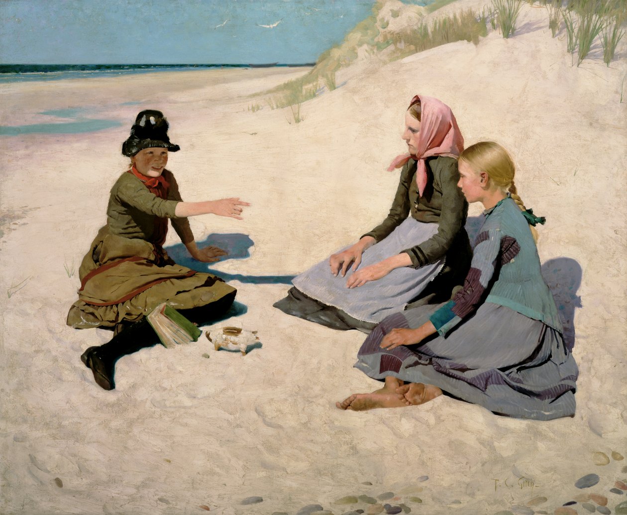Huonekalut ja erilaiset esineet 1100- ja 1300-luvuilta tekijältä Thomas Cooper Gotch