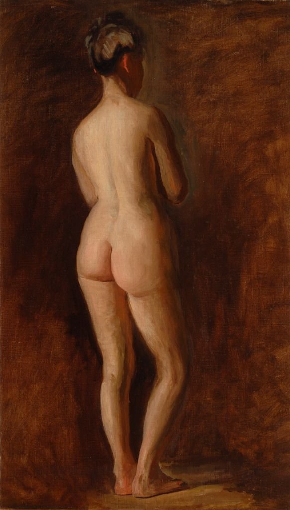 Pysyvä nainen alaston tekijältä Thomas Eakins
