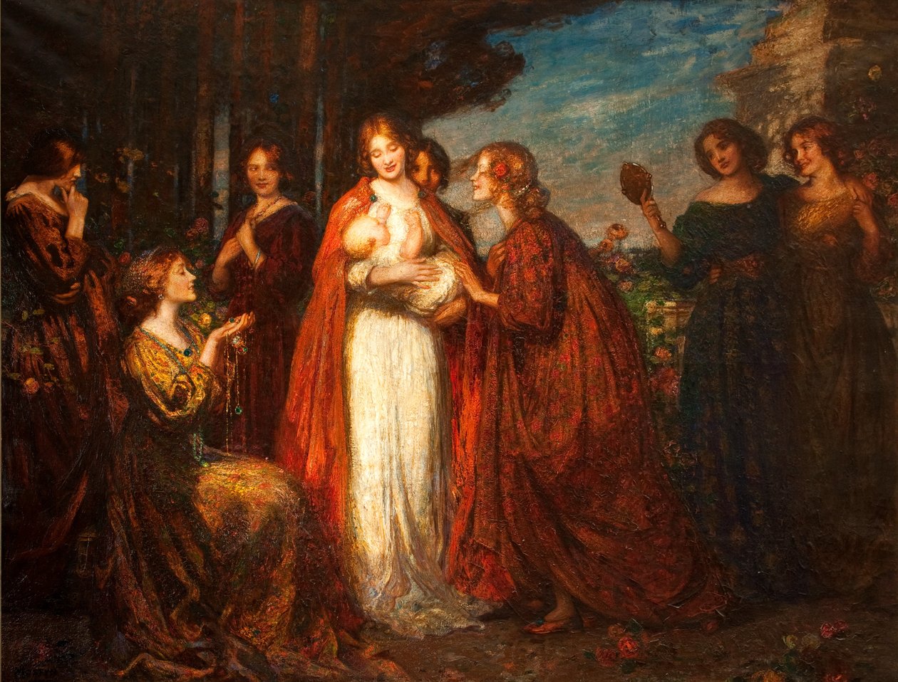 Rakkauden puutarha tekijältä Thomas Edwin Mostyn