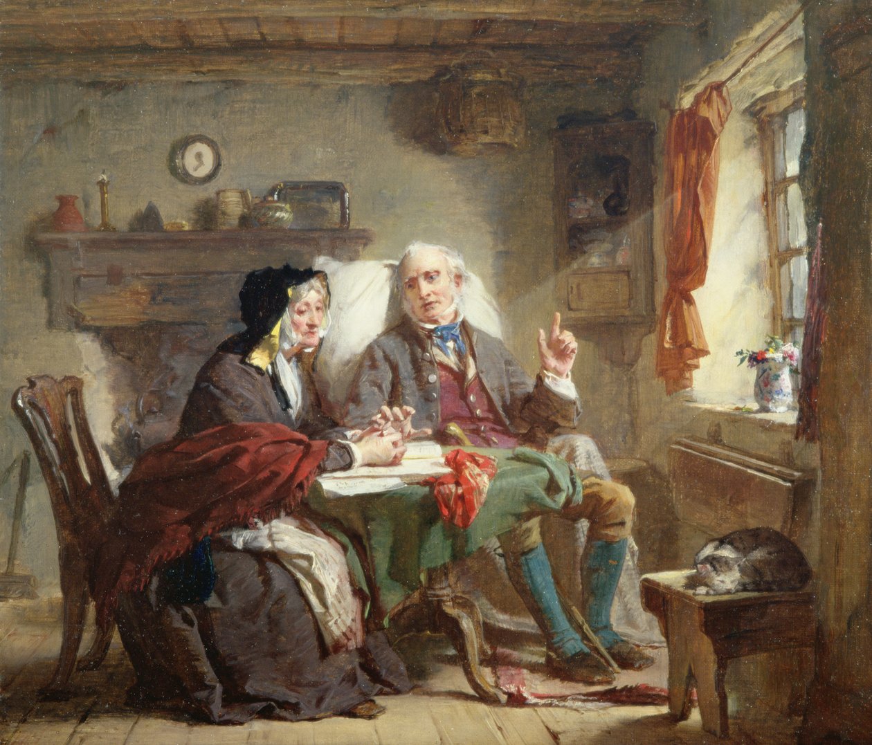 Vaikeat ajat tekijältä Thomas Faed
