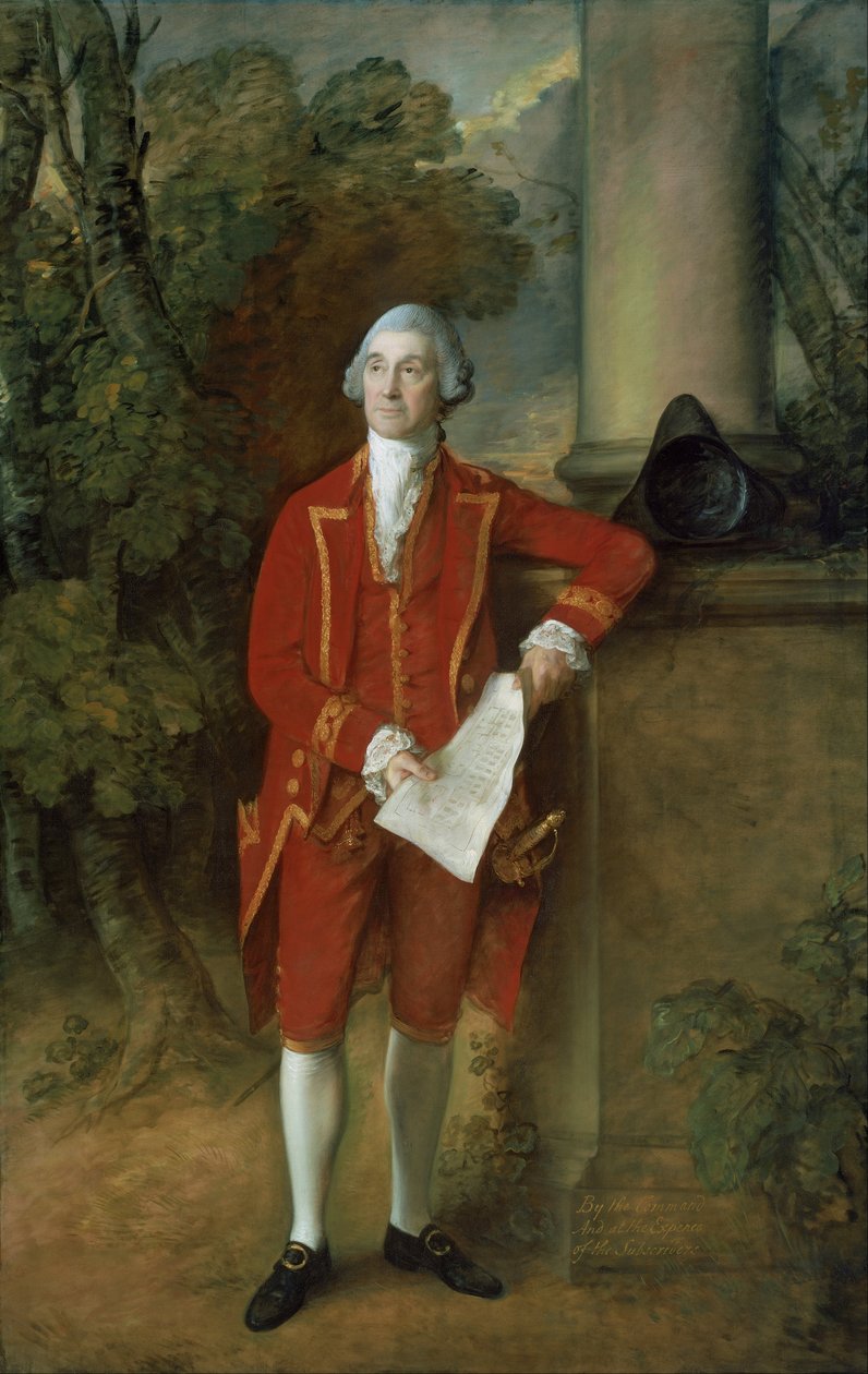 John Eld, Seighford Hall, Stafford. tekijältä Thomas Gainsborough
