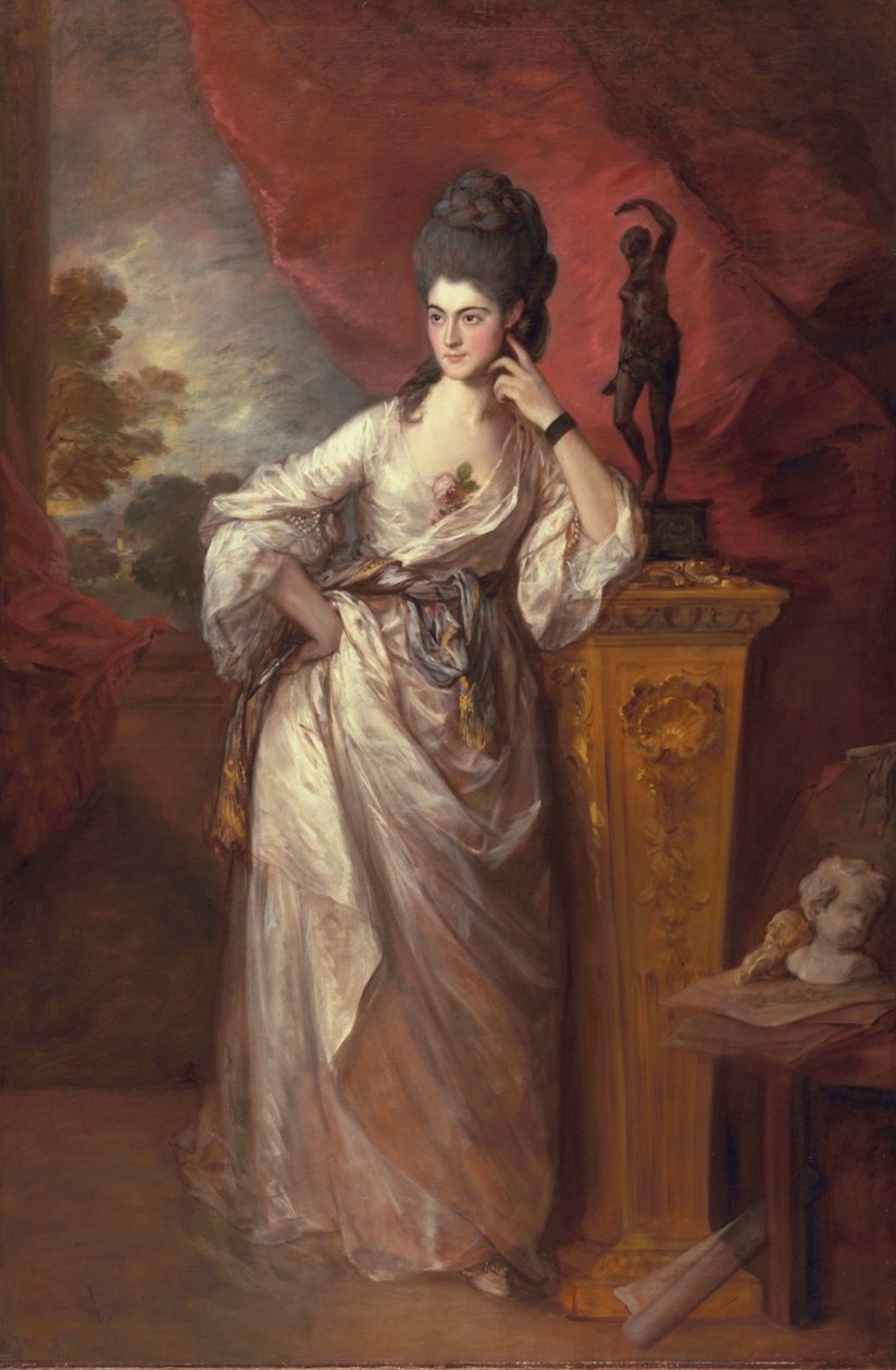 Penelope (Pitt), vikreivitär Ligonier, 1770 tekijältä Thomas Gainsborough