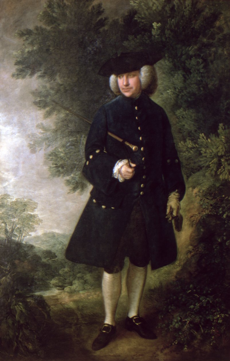 Muotokuva tohtori Rice Charletonista (1710-89) n. 1764 tekijältä Thomas Gainsborough