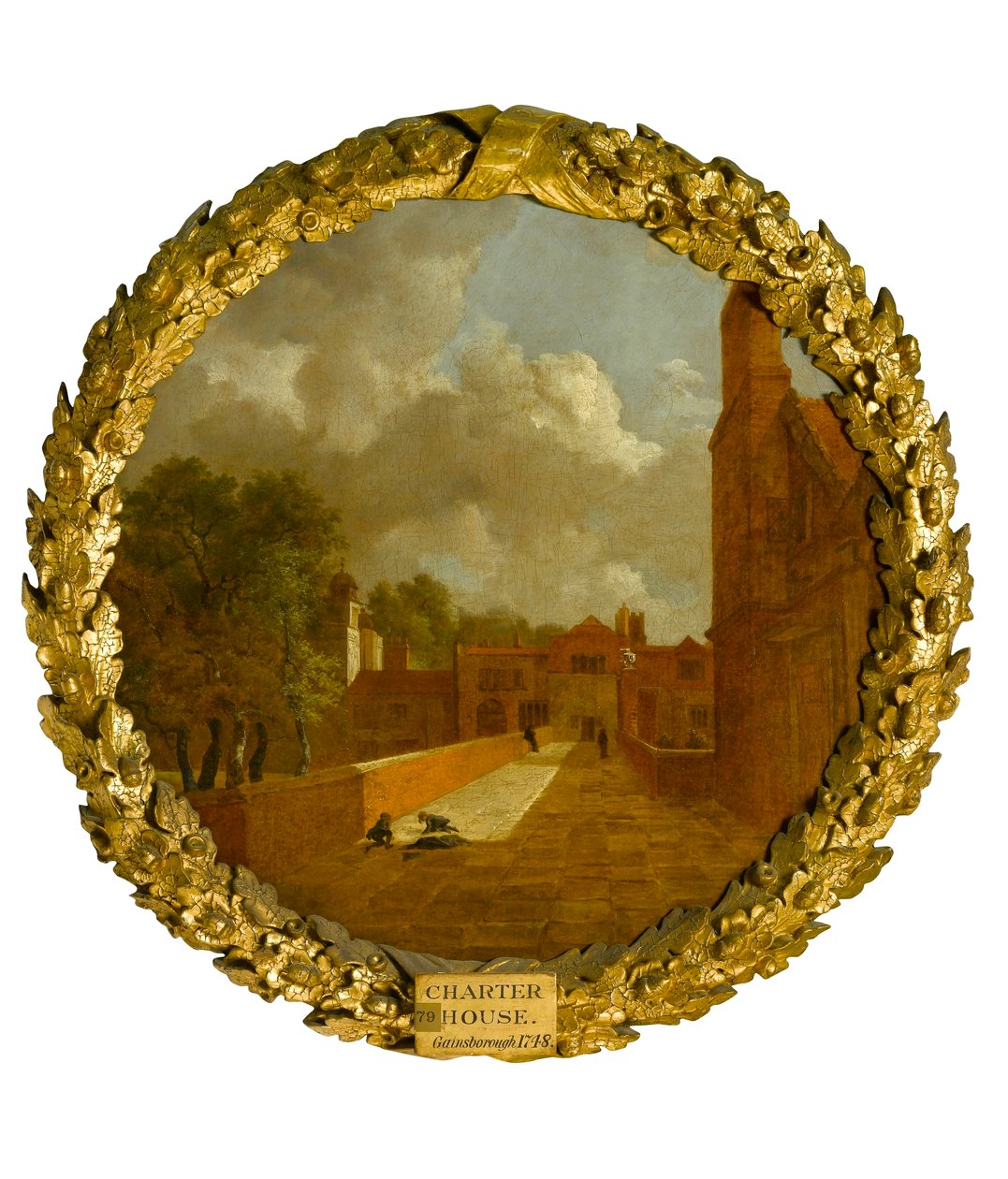 The Charterhouse, Lontoo, noin 1748 tekijältä Thomas Gainsborough