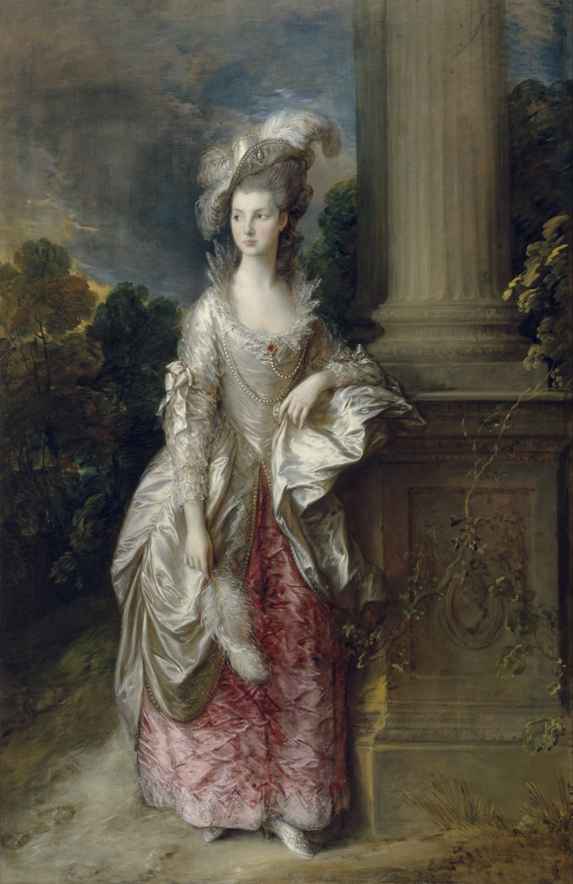 Arvoisa rouva Graham tekijältä Thomas Gainsborough