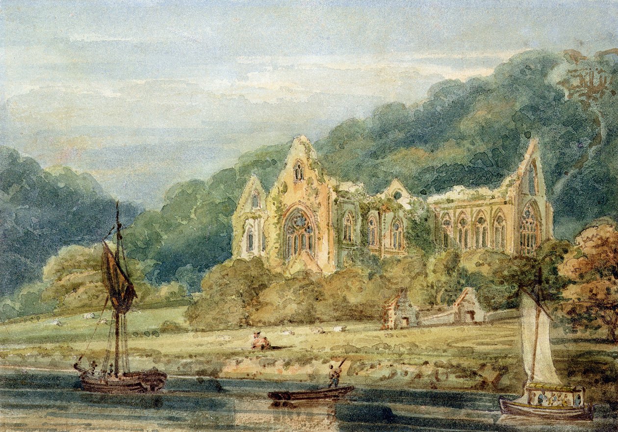Tintern Abbey tekijältä Thomas Girtin