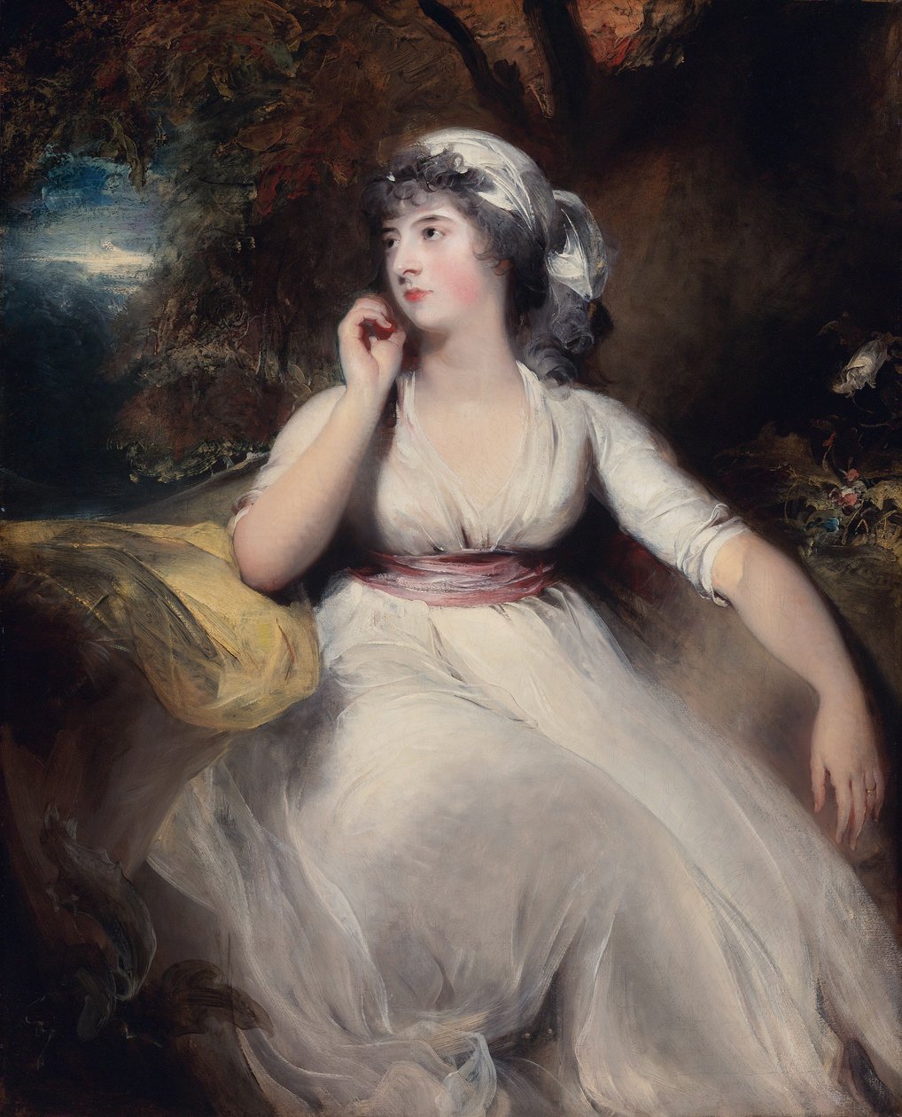 Selina Peckwell, myöhemmin rouva George Grote (1775-1845) tekijältä Thomas Lawrence