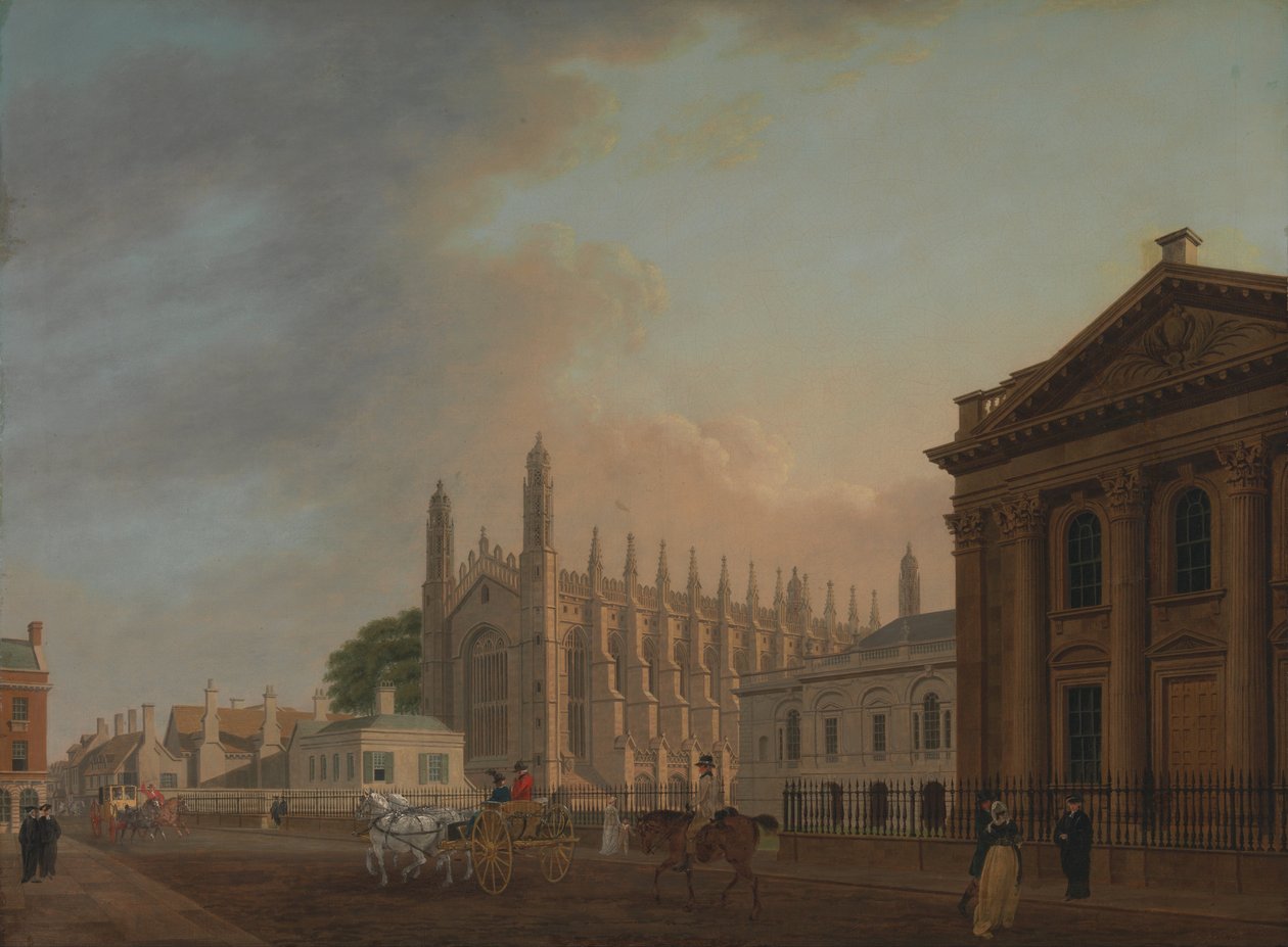 Kings Parade, Cambridge tekijältä Thomas Malton Jnr.