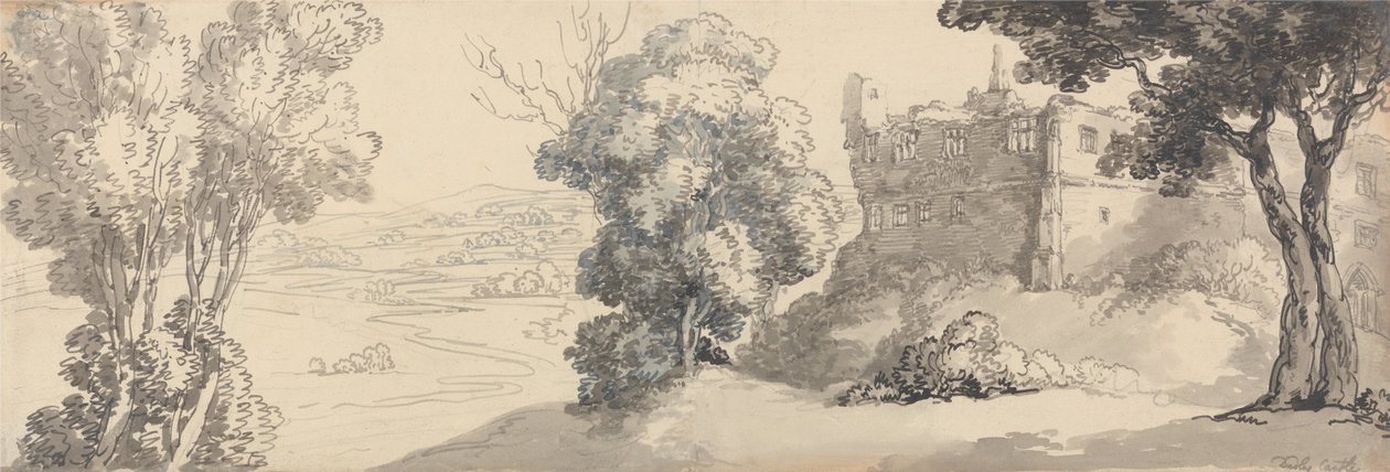 Dudleyn linna tekijältä Thomas Rowlandson