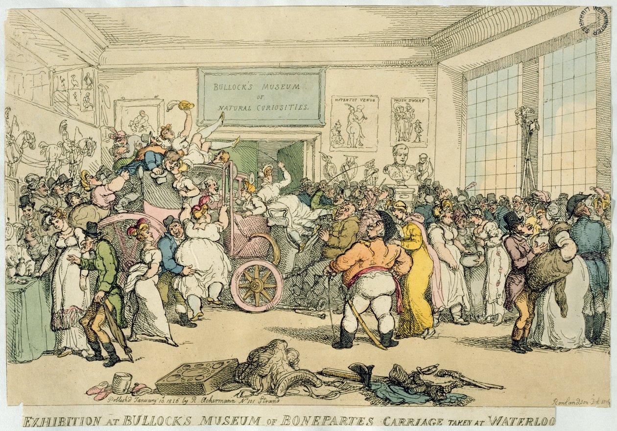 Näyttely Bullockin museossa Bonaparte