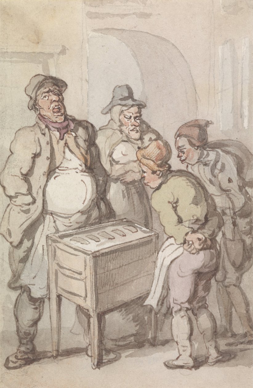 Hot Spice piparkakut, kaikki kuumia tekijältä Thomas Rowlandson