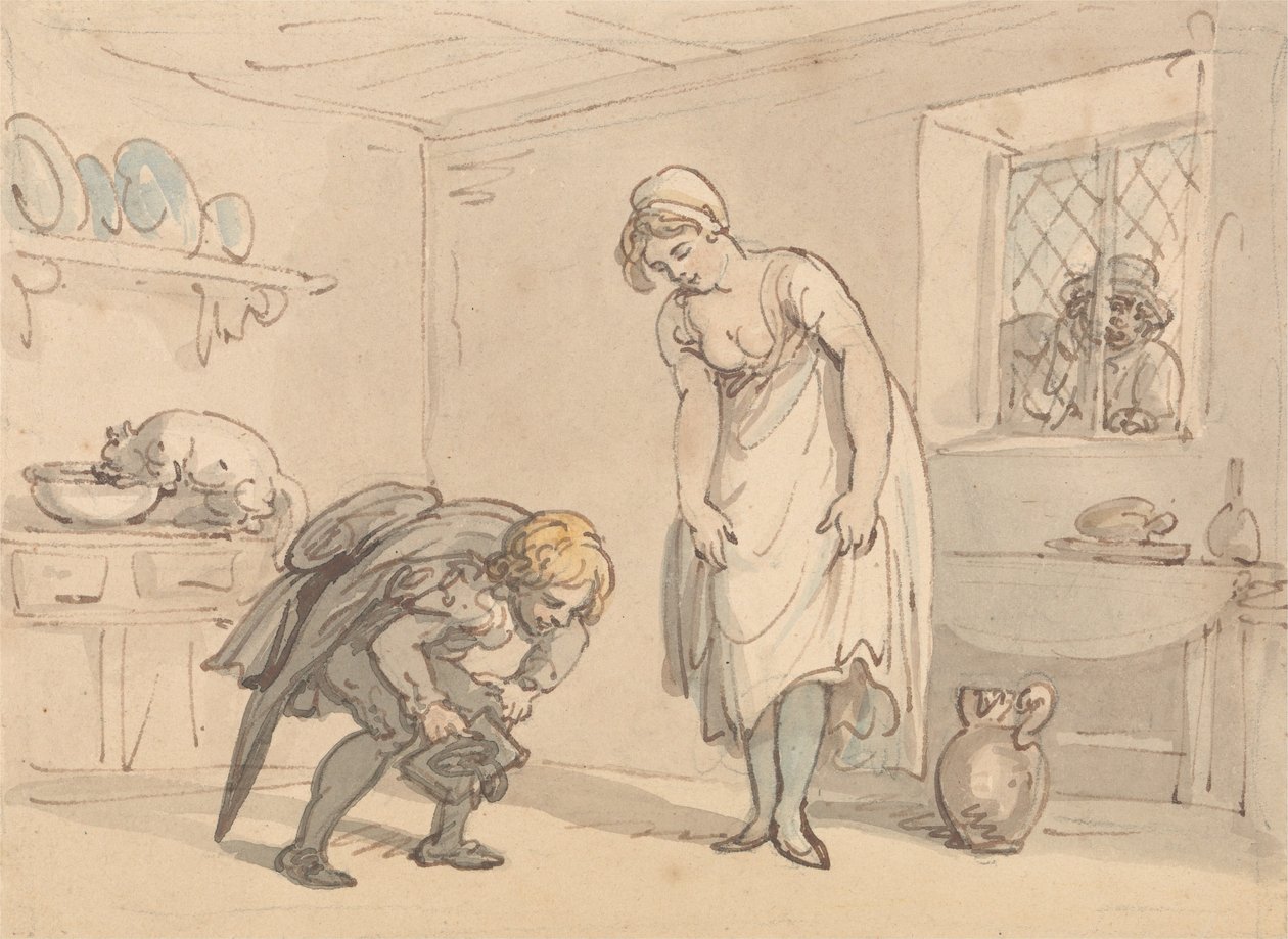 Uudet kengät tekijältä Thomas Rowlandson