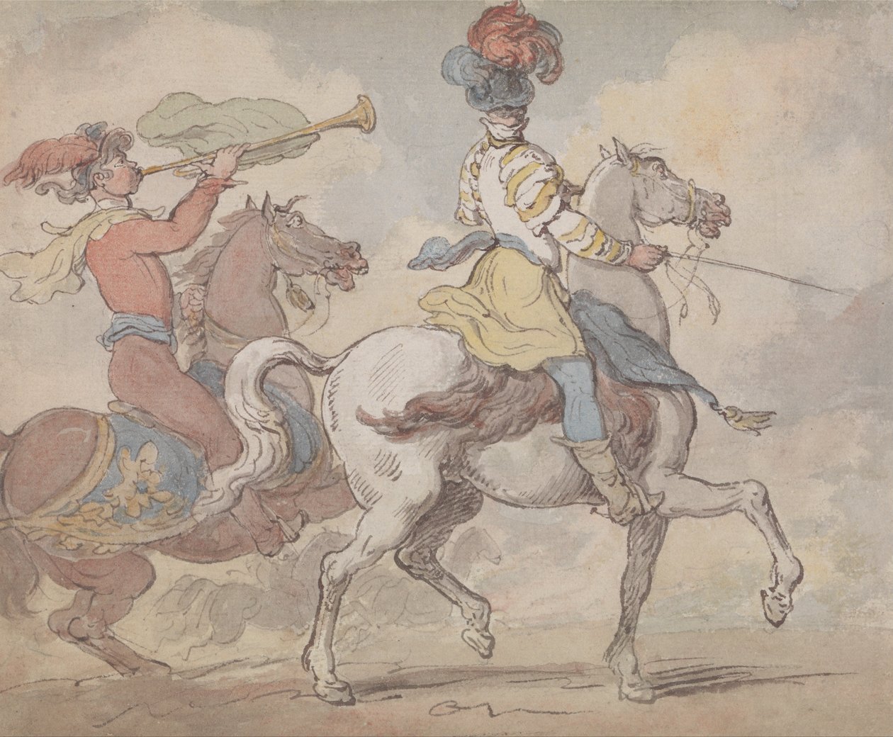 Sanansaattajat tekijältä Thomas Rowlandson