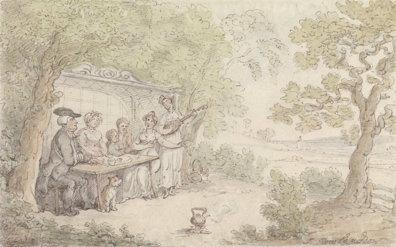 Wakefieldin vikaari- oikeudenmukainen katuva tekijältä Thomas Rowlandson