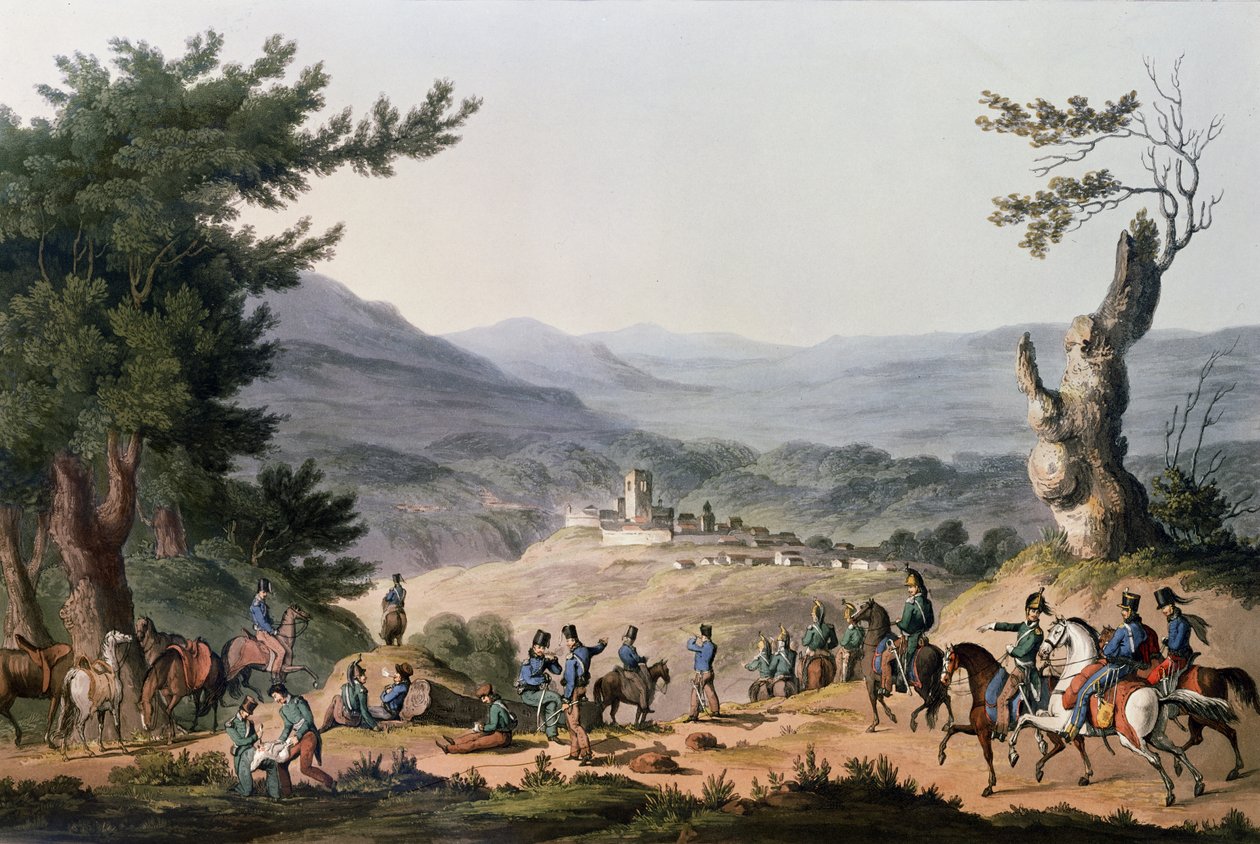 Subugal Coa-joella, kaiverrus C. Turner 1811 tekijältä Thomas Staunton St. Clair