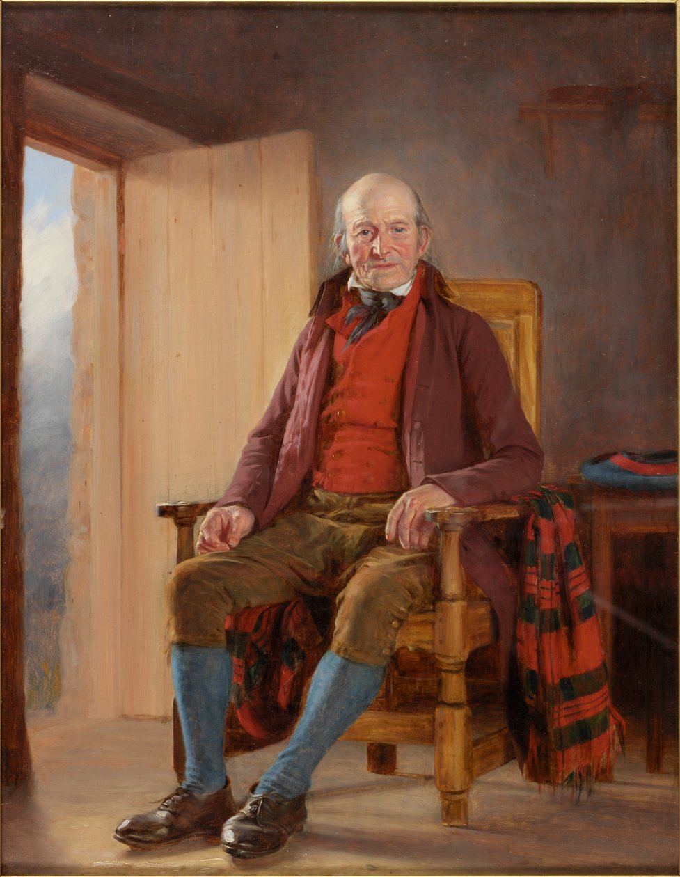 Northumbrian maanviljelijä, n. 1820-34 tekijältä Thomas Sword Good