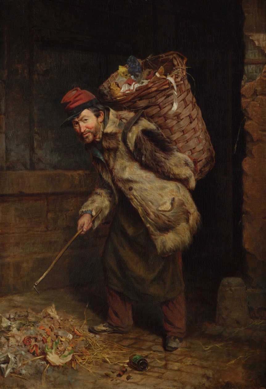 Rag Picker, 1859-72 tekijältä Thomas Waterman Wood